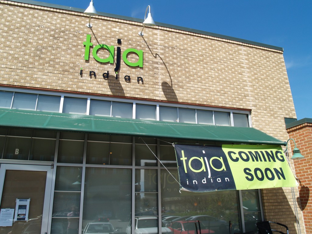 Taja Indian, formerly Bombay Bowl, is set to open this week. Photo by Aaron Kremer.