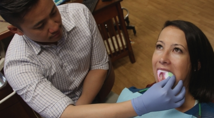 A Denver startup has patented a light-up tool for dentists. Photos courtesy of Lumed Science.