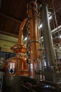 The company has invested in new distillery equipment to increase distribution. 
