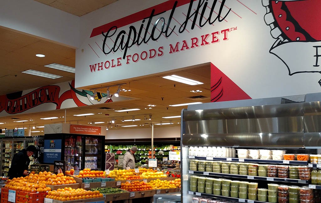 Whole Foods will close its Capitol Hill location at 11th Avenue and Ogden Street this fall. (Burl Rolett)