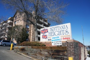 The Brittania Heights apartments in Glendale were part of a two-complex sale. Photos by Burl Rolett.