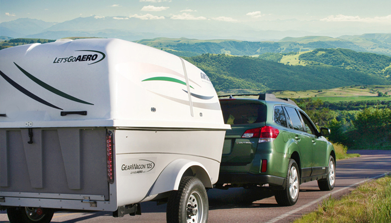 Gear maker lands license deal, sets sights on mainstream retail 1 A camping and trailer gear manufacturer has struck a deal to get into more stores. Photos courtesy of Let's Go Aero.