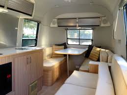 Living Airstream renovates the interior of the campers for vacation or commercial use. 