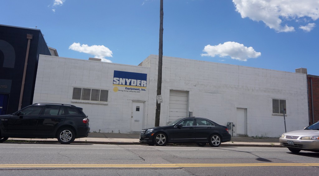A local brokerage will take over a warehouse space in RiNo. Photos by Burl Rolett.