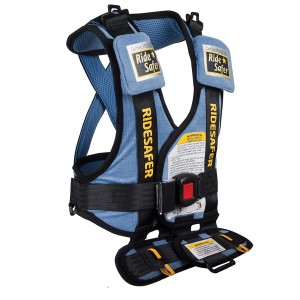 Safe Ride 4 Kids' most popular product has been its vest, which helps guide and secure seat belts in the proper place.