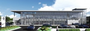 The new BMW dealership will be about 56,000 square feet and cost up to $25 million to build. 