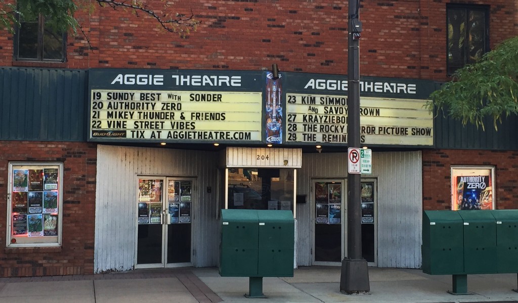 The Aggie Theater will be taken over by a new operator. Photo by Aaron Kremer.