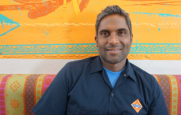 Biju Thomas is expanding his Indian restaurant. Photos by George Demopoulos.