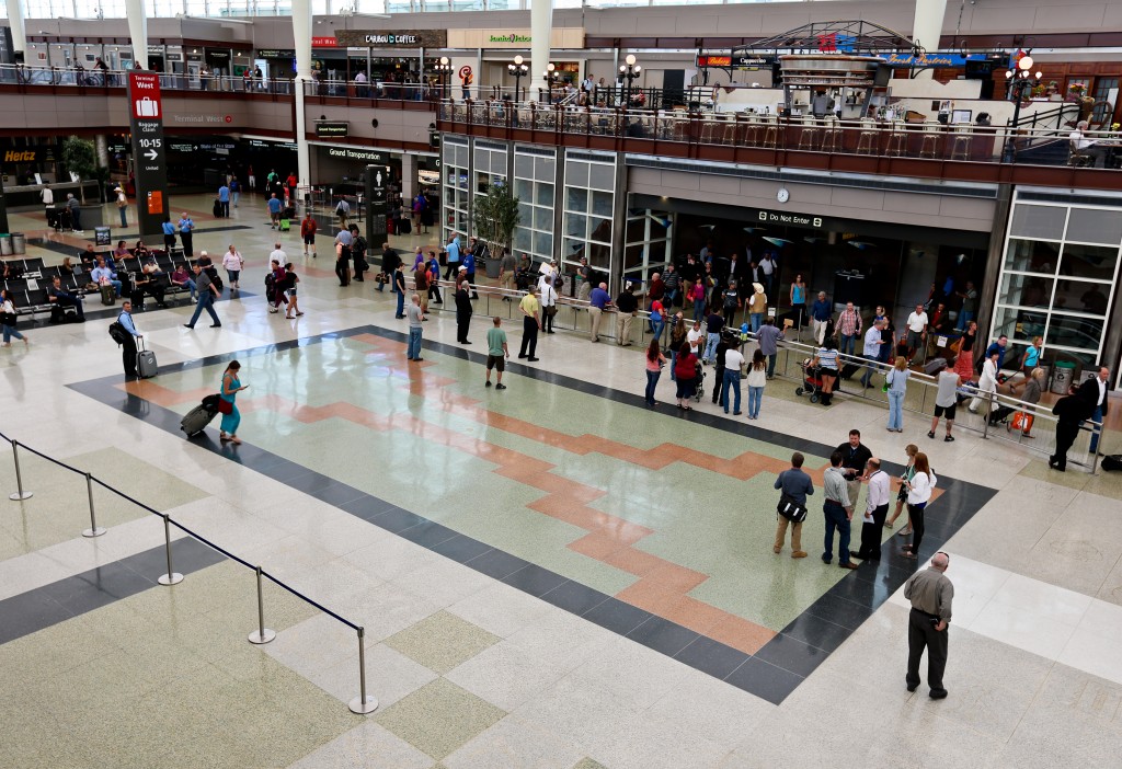Most of the DIA layoffs include workers in customer service and baggage handling.