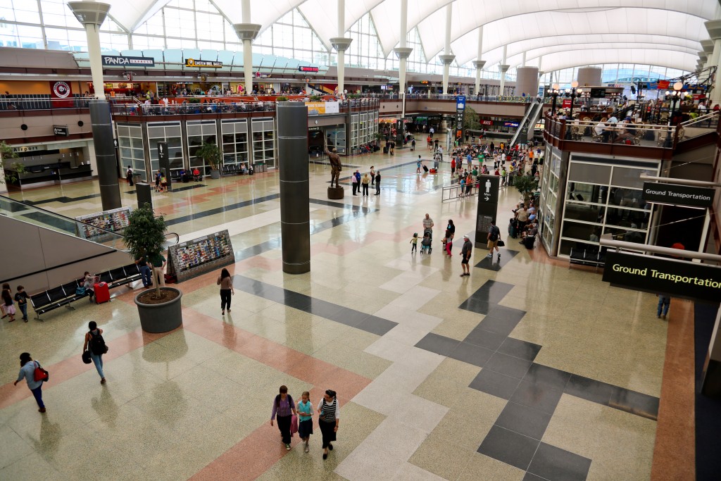 A pair of restaurants will replace sports bars in the concourses. Photos courtesy of DIA.