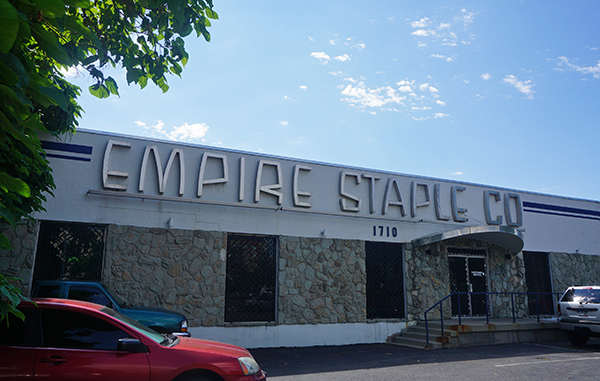 Empire Staple Co. plans to hand over its current headquarters building to a developer. Photo by Burl Rolett.