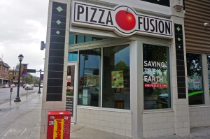 Pizza Fusion will be moving out at the end of this month. 
