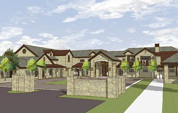 Columbine Country Club plans to build a brand new clubhouse. Renderings courtesy of Marsh & Associates.
