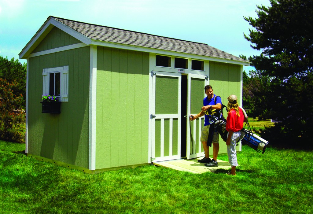Tuff Shed offers sheds, garages, cabins, concession huts and work studios. Photos courtesy of Tuff Shed.