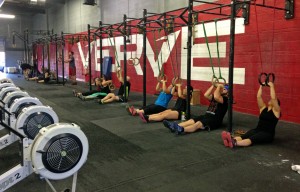 CrossFit Verve has about 350 members. 