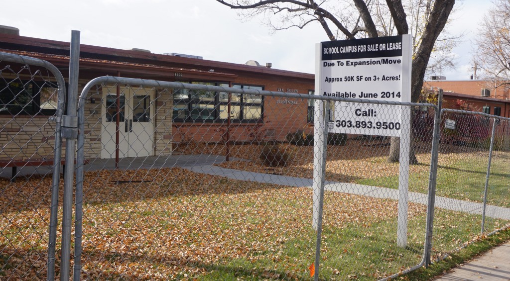 A former Denver Christian Schools campus has been sold. Photos by Burl Rolett.