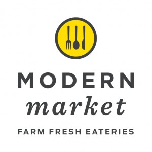 modern market logo