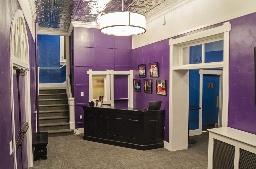 Curious Theatre Co. recently redid its entrance as part of a larger renovation. Photo courtesy of Curious Theatre.