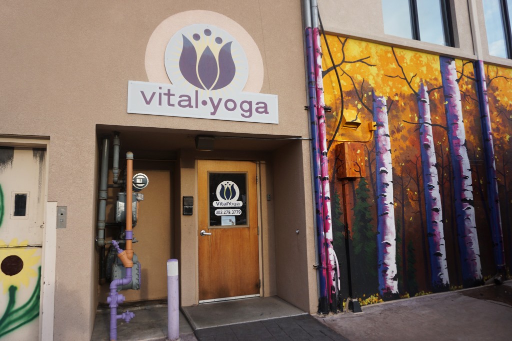 Vital Yoga has closed the doors to its Golden shop. Photo by George Demopoulos.