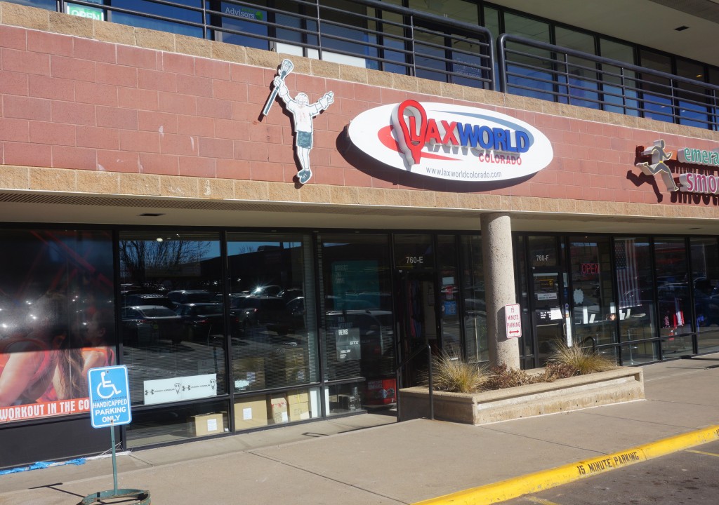 Lax World operates a store at 760 S. Colorado Blvd. Photos by Burl Rolett.
