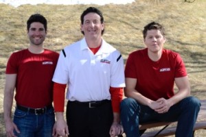 From left: Xtend Release Sales Director Brett Waxler, founder and CEO Robert Niichel, and Marketing VP Michael McCarthy. 