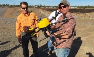 Juniper Unmanned's Trimble with the UX5 and ZX5. (Courtesy Juniper Unmanned)