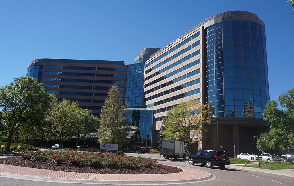 The 451-unit Hyatt Regency hotel at the Denver Tech Senter sold for $96 million.