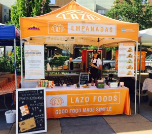 Lazo empanadas are served at hotels and restaurants, the University of Denver and the University of Colorado Boulder, and farmer's markets in City Park and Cherry Creek. (Courtesy Lazo)