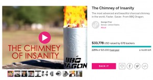 The Chimney of Insanity launched hit its $15,000 goal on IndieGoGo within 24 hours.