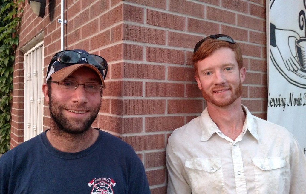 Jordan Fink and Chad Moore want to tap into the brewery scene with a 15-barrel production spot in Five Points. (Burl Rolett)