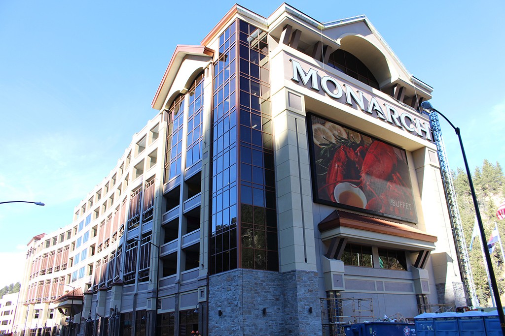 Monarch Casino recently completed work on a 1,000-spot parking deck. (Courtesy Monarch)