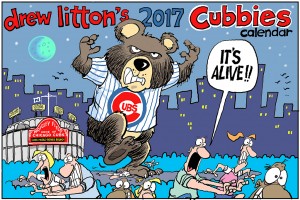 A page of the Cubbies Calendar, which will debut in 2017.