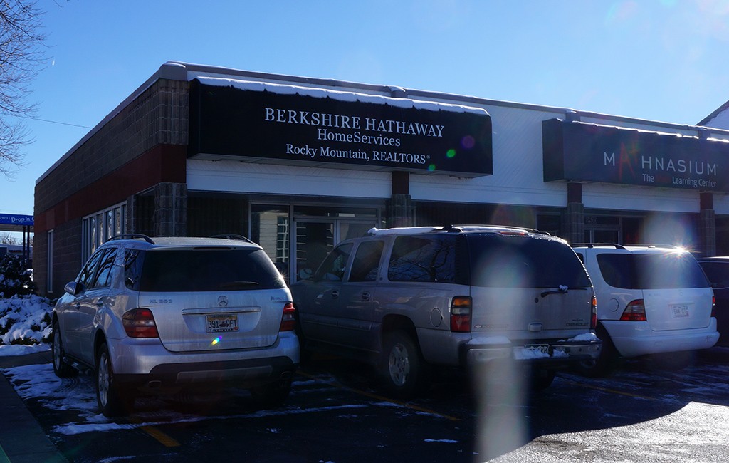 Berkshire Hathaway HomeServices, Rocky Mountain Realtors occupied a 1,100-square-foot storefront at Sixth Avenue and Columbine Street. (Amy DiPierro)