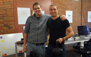 Jeremy Thiesen, left, and Pascal Wagner launched Walkthrough last spring. (Amy DiPierro)