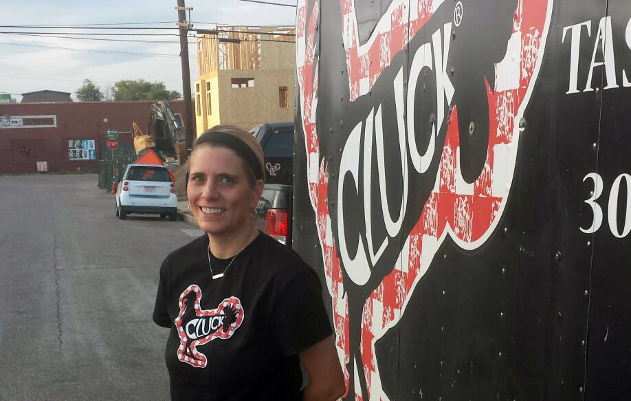 Rachael Tremaine of Cluck Truck is moving into the Dive Inn on South Broadway. (Amy DiPierro)