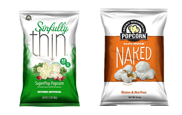 Open Road Snacks makes Rocky Mountain Popcorn and Sinfully Thin popcorn, among other snack foods. (Courtesy Fresca Foods)