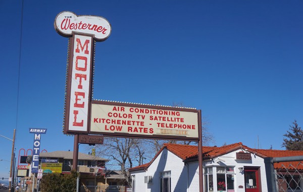 The Westerner Motel at 8405 E. Colfax Ave. sold last week for $850,000. (Burl Rolett)