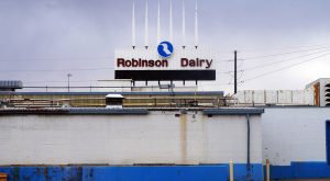 robinson dairy sign