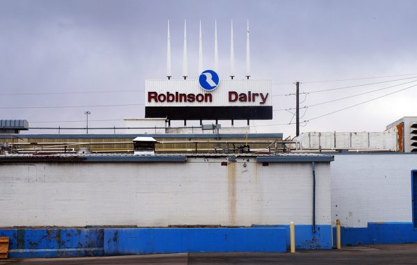 robinson dairy sign