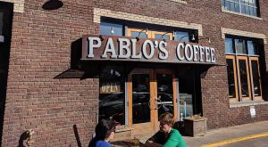 pablos coffee storefront