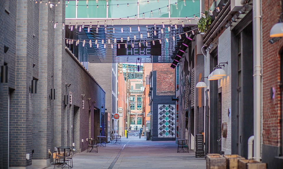 The Art Alley at Dairy Block
