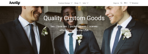 Screenshot 2019 03 29 Knotty Tie Co Custom Handmade Ties Scarves1