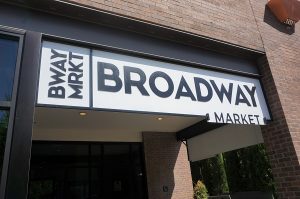 Broadway Market sign