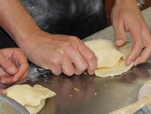 pasty making