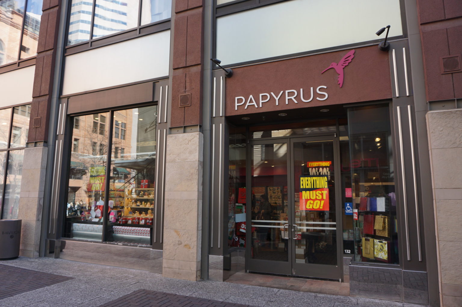 papyrus greeting card shop in washington state
