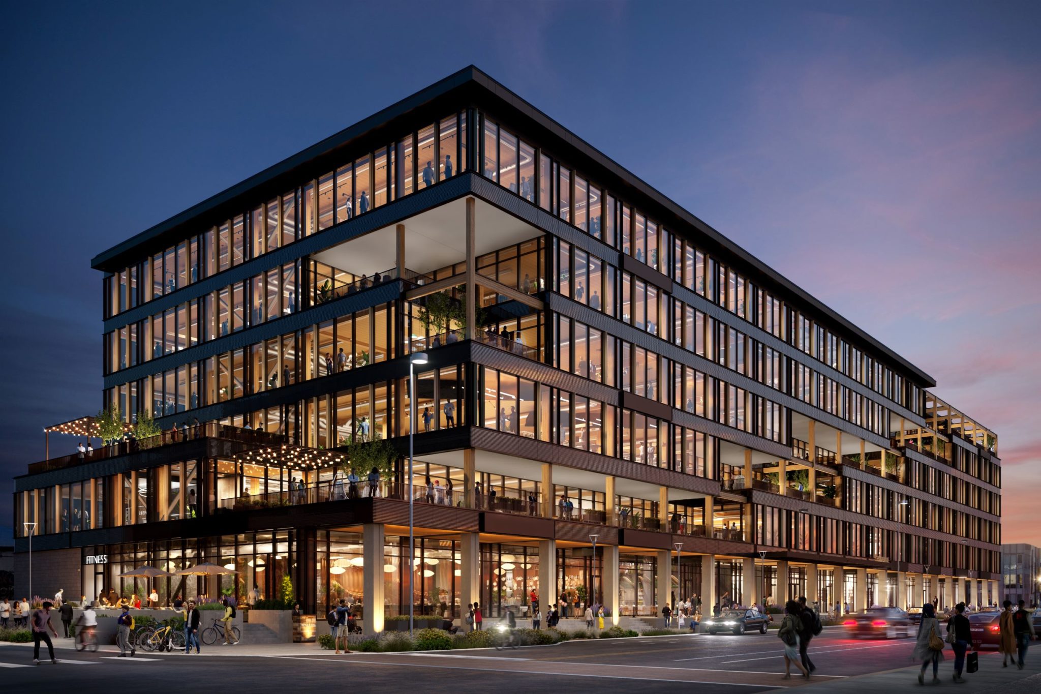 Hines And Partners Break Ground On Six Story T3 Office Building In Rino