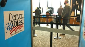 22 percent of Denver voters go to the polls
