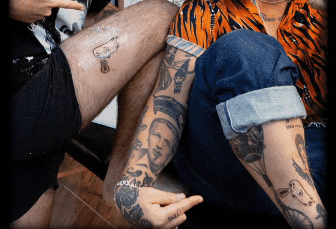 Shinesty Boobs Ghost tattoo