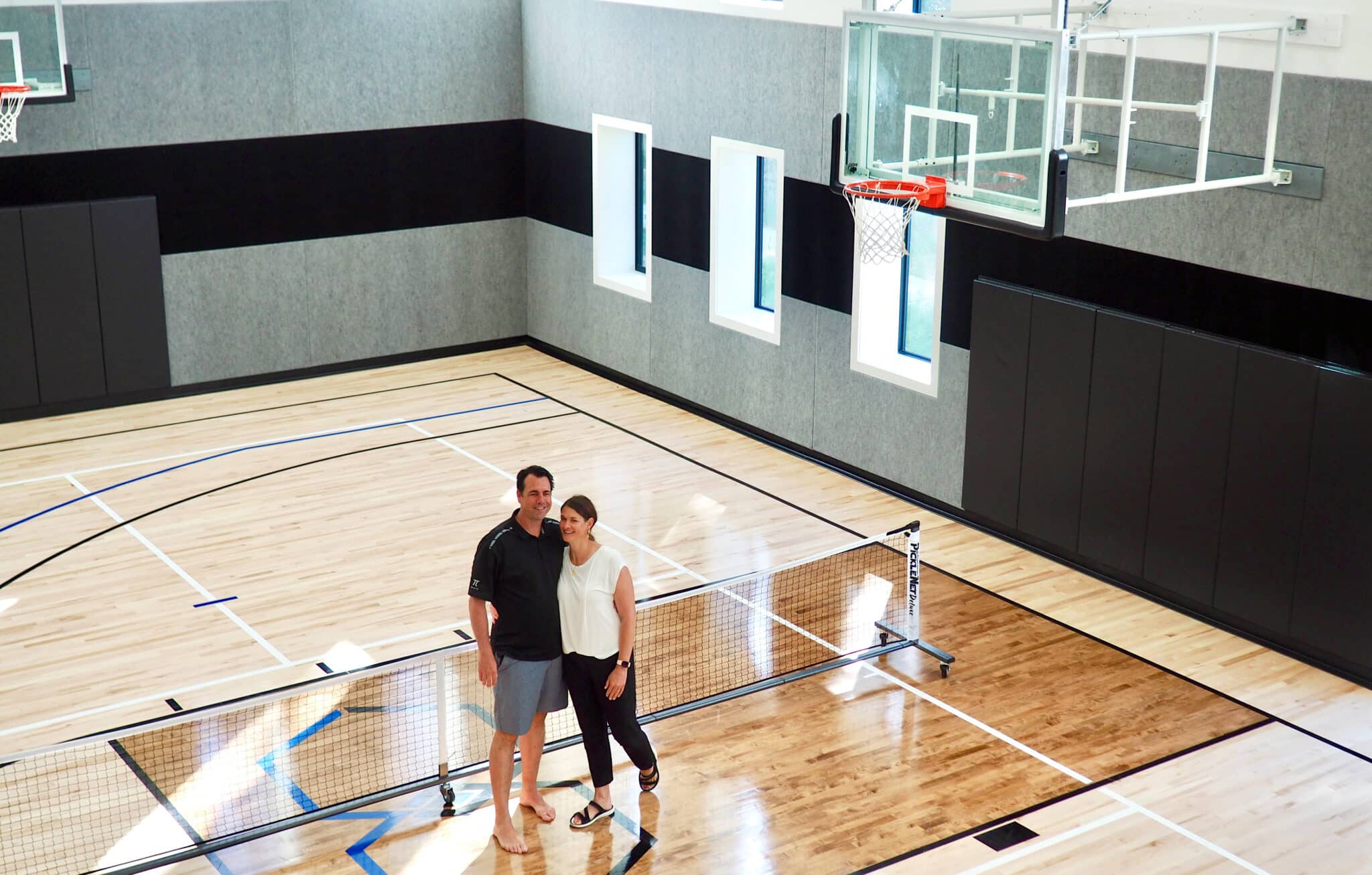 Parker dream home has basketball court and slide