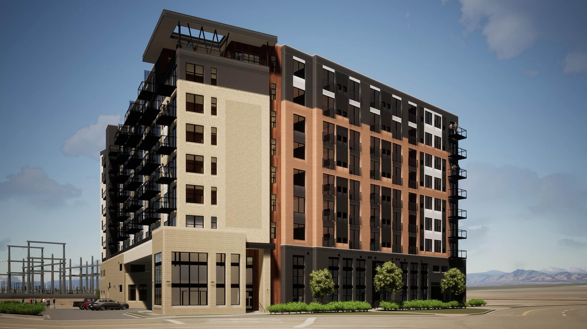 Apartment building planned for Denver site